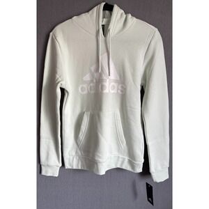 Adidas Golf Hoodie Women  Small Green Sweatshirt‎ Logo Pullover Kangaroo Pocket